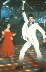 John Travolta in SATURDAY NIGHT FEVER