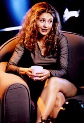 Julie Davis as Amy, between orgasms