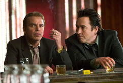 Billy Bob Thorton and John Cusack in THE ICE HARVEST