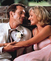 Hugh Laurie and Joely Richardson