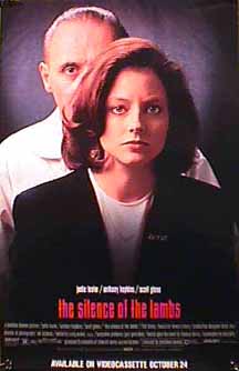 The Silence of the Lambs video poster